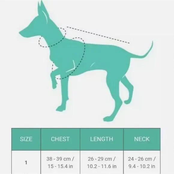 Fuzzyard Blue Easter Holiday Dog Pajamas Size 1 - Picture 6 of 8